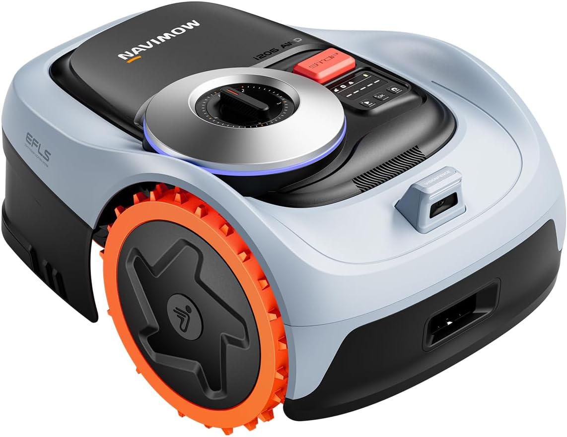 All-Terrain Robotic Lawn Mower for Slopes and Precise Yard Care