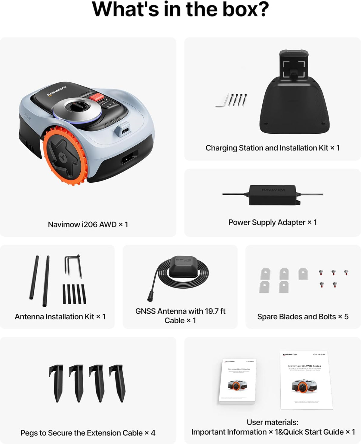 All-Terrain Robotic Lawn Mower for Slopes and Precise Yard Care